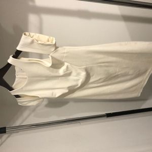 n/Nicholas White cutout shoulder dress US8